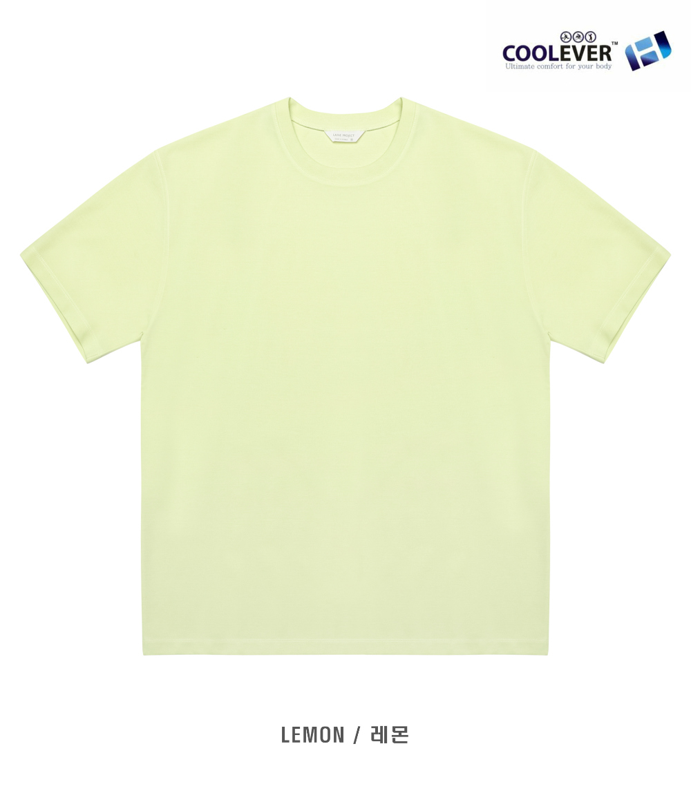 반팔 티셔츠 민트 색상 이미지-S1L34